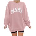 thumbnail image 1 of Women'S Sweatshirt Womens Long Sleeve Sweatshirt Womens Pullover Sweatshirts Pink Plain Crewneck Sweatshirt Fall Clothes Women Cute Sweatshirt, 1 of 4