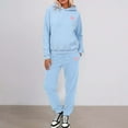 thumbnail image 1 of Women'S Sweatsuits 2 Piece Outfits - Long Sleeve Hoodie With Sweatpants Matching Sweat Sets for Women Outfit Sets for Women, 1 of 4