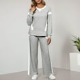 thumbnail image 1 of Women'S Sweatsuits 2 Piece Outfits - Long Sleeve Sweatshirt With Jogger Pants Set Matching Sweat Sets for Women Jogging Suits for Women, 1 of 4