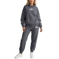 thumbnail image 1 of Women'S Sweatsuits - Long Sleeve Hoodie With Sweatpants Womens Matching Sets Fall Lounge Sets, 1 of 4