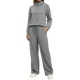 thumbnail image 1 of Women'S Sweatsuits - Long Sleeve Sweatshirt With Sweatpants Set Womens Matching Sets Fall Womens Lounge Sets, 1 of 6