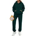 thumbnail image 1 of Women'S Sweatsuits Two Piece Hoodie Sweatshirt Jogger Pants Lounge Sets Cute Womens Fall Womens Vacation Outfits, 1 of 3