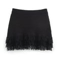 thumbnail image 1 of Women'S Tassel Hollow Knit Short Skirt, 1 of 2