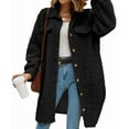 thumbnail image 1 of Women'S Teddy Fleece Coat-Plush Oversized Long Cardigan, Cozy Winter Fuzzy Outwear for Casual Style Black XL, 1 of 9