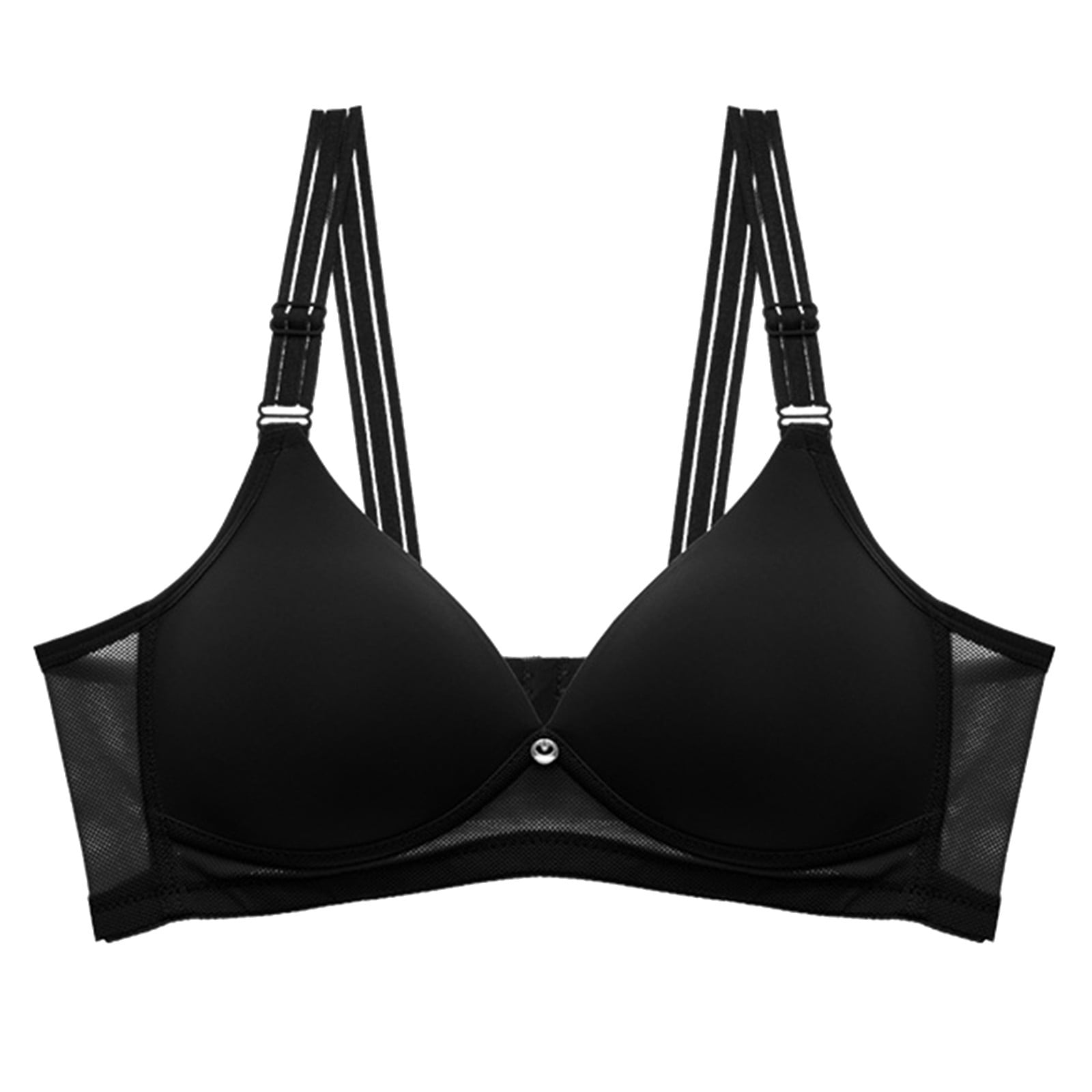 New products in stock high grade brassiere traceless latex underwear small  bras gathered together bra without steel ring