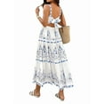 thumbnail image 1 of Women'S Tiered Tank Dress Summer Sleeveless Floral Print Long Dress Flowy Maxi Sundress, 1 of 9