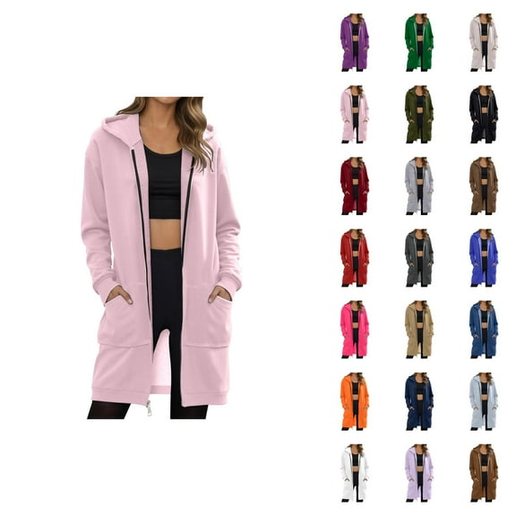 Women'S Tops Women's Solid Sweatshirt Women's Casual Pants High Waist Comfortable Trousers For Daily Wear Gym Hiking Hooded Sweatpants With Pockets Winter Fall Loungewear