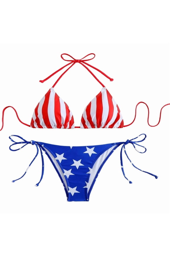 Women'S Triangle Bikini Set