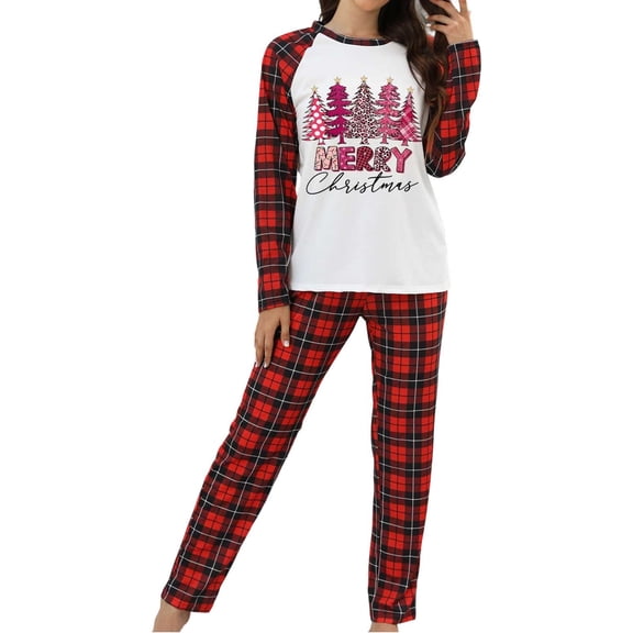 Women'S Trousers Suit Pants Two Piece Outfit Soft Sleepwear Pajamas Cozy Homewear Loungewear for Relaxation and Comfort Red XXL
