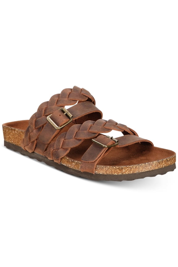 Women's Holland Slide Sandals with Adjustable Buckle