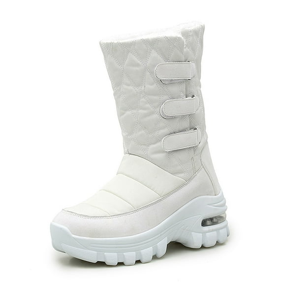 Women'S Winter Boots Clearance,Winter Cotton Shoes Snow Waterproof High-Top Non-Slip Women'S Boots Gray