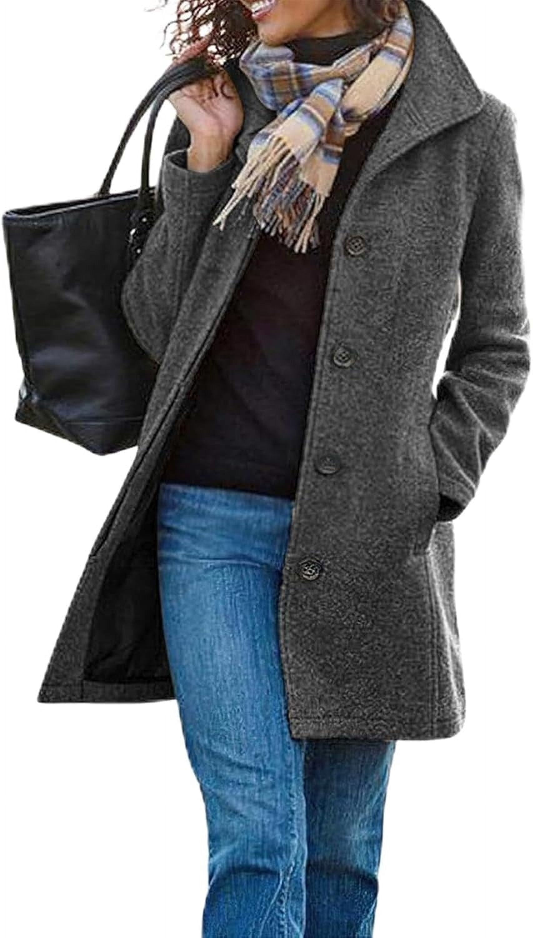 Noa Women's Winter Trench Coat with Cozy Hood for Ultimate Warmth