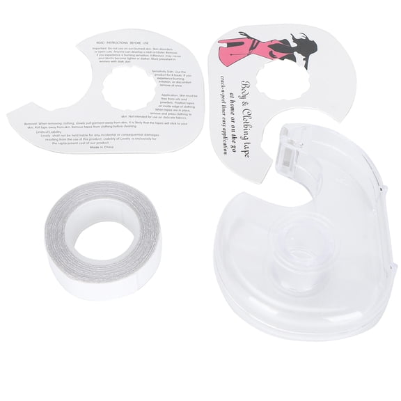 Women Safe Tape,Women Self Adhesive Safe Tape Portable Double Sided Adhesive Tape for Fabric Clothes Dress,Clothing Tape