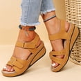 thumbnail image 1 of Women Sandals Soft Bottom Wedge Heels Sandals Summer Shoes Women Platform Sandalias Mujer Elegant Wedges Shoes for Women Tacon, 1 of 3