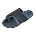 thumbnail image 1 of Women Sandals Under $15, Xunlbb Women's Summer Plus-size Flip-toe Casual And Comfortable Beach Slippers(Gray,Size:38), 1 of 2