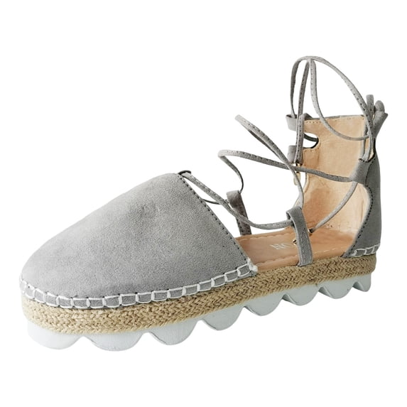 Women Sandals Women Clip Toe Sandals Jelly Beach Flip Flops Female Students Korean Fashion Wear Summer Flat Sandals Grey 38