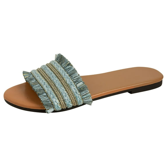 Women Sandals clearance for Juebong Bunion Sandals For Women Dressy, Comfort Bunion Corrector Flat Shoes,Flat Sandals for Women, Comfortable Orthopedic Toe Ring Slides Flip Flops