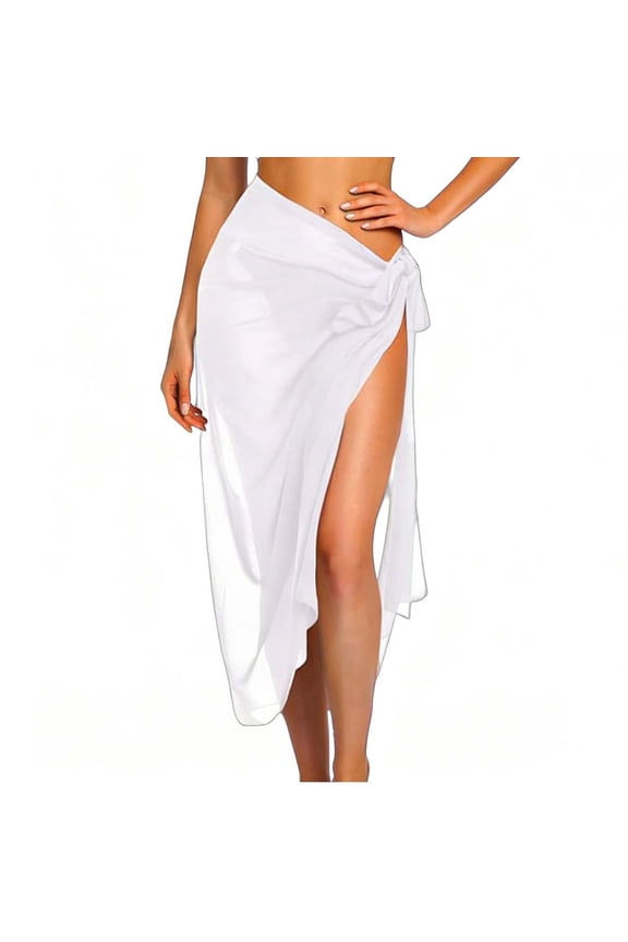 Women Sarong Swimsuit Coverups Long Bikini Wraps Sheer Beach Bathing Suit Cover Up Fashion Clothing