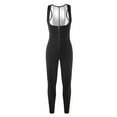 thumbnail image 1 of Women Sauna Suit Sweat Shirt Sleeveless Slimming Vest Hot Top Jumpsuit Shapewear Silvery L, 1 of 6