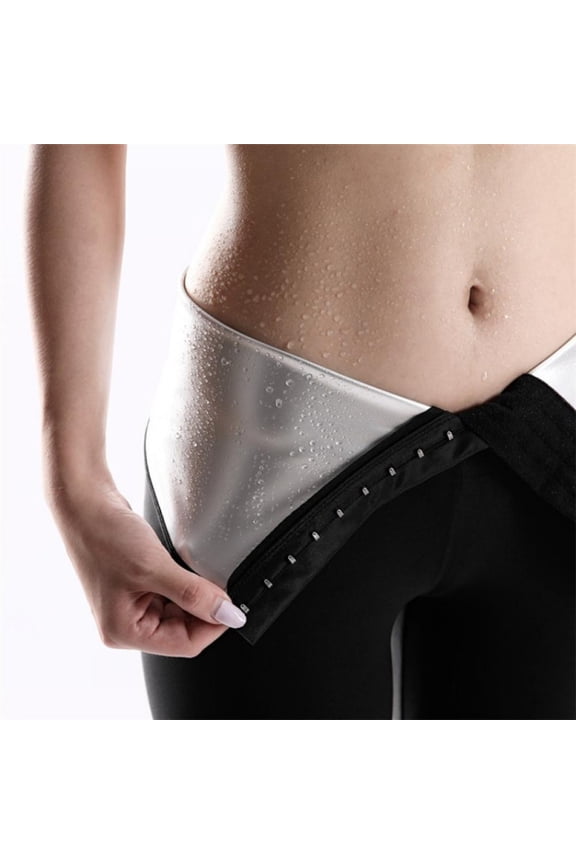 Women Sauna Sweat Pants Hot Thermo Slimming Workout Leggings High Waist Fitness Exercise Training Thigh Shorts