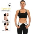 thumbnail image 1 of Women Sauna Sweat Pants - Large Size Hot Thermo Slimming Workout Leggings High Waist Fitness Exercise Training Thigh Shorts, 1 of 6