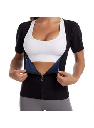 Lelinta Women's Slimming Neoprene Vest Hot Sweat Shirt Body Shapers for  Weight Loss at  Women's Clothing store