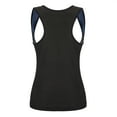 thumbnail image 1 of Women Sauna Sweat Vest Slimming Workout Sauna Tank Top Shapewear for Weight Loss, Black, S, 1 of 7