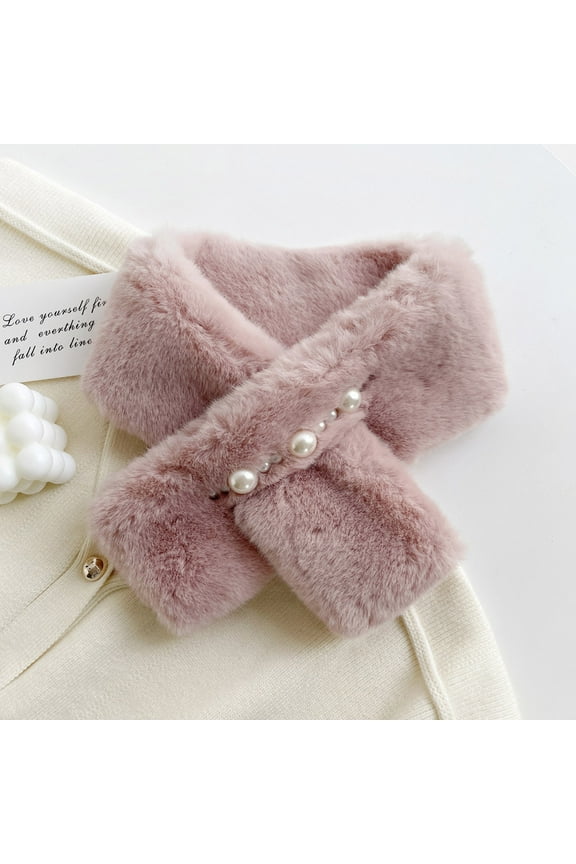 Women Scarf Autumn And Winter Thickened Solid Color Cute Fashionable Thickened Warm Scarf Chiffon Plaid Scarves Bulk Blur Scarf Fall Plaid Blanket And Plaid Shawls And Wraps Aka Scarf Christmas