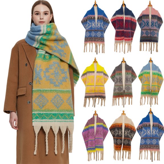 Women Scarf - Winter Scarfs Fashion Long Scarf Shawl, Scarves for Women Winter Warm Blanket Scarf