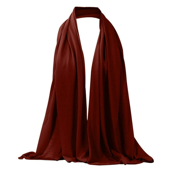 Women Scarf Women's Solid Color Convenient Long Scarf Fashion