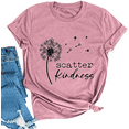 thumbnail image 1 of Women Scatter Kindness T-Shirt Be Kind Shirt, 1 of 2