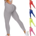 thumbnail image 1 of Women Scrunch Butt Lifting Workout Leggings Textured High Waist Anti Cellulite Yoga Pants, 1 of 6