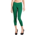 thumbnail image 1 of Women Seamless Basic Stretch Capri Leggings, 1 of 2