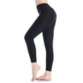 thumbnail image 1 of Women Seamless Basic Stretch Polyeseter Sports Yoga Leggings High Waist  Tummy Control Workout Trouser, 1 of 5
