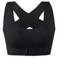 thumbnail image 1 of Women Seamless Bra Underwear Front Buckle Push Up Bralette Cross Back Tank Top, 1 of 19