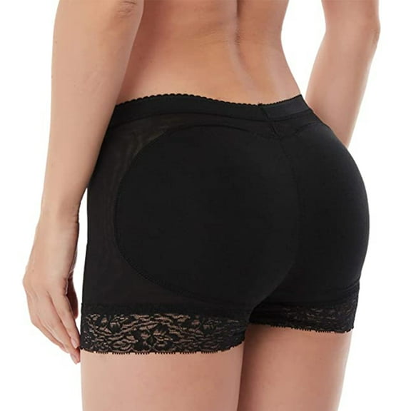 Women Seamless Butt Lifter Padded Butt Hip Enhancer Body Shaper Control Panties Underwear Mid Waist Shapewear Shorts