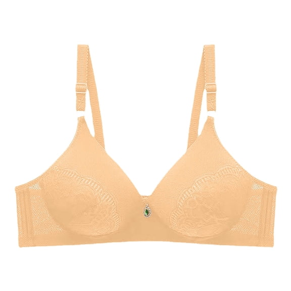 Women Seamless Full Cup Push Up Bra Lift Up Support Comfortable No Underwire Plus Size Bra For Everyday Wear