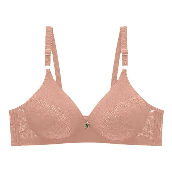 Women Seamless Full Cup Push Up Bra Lift Up Support Comfortable No Underwire Plus Size Bra For Everyday Wear