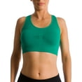 thumbnail image 1 of Women Seamless Racerback Yoga Sports Fitness Fashion Bra Top No Padding Wire Free, 1 of 4