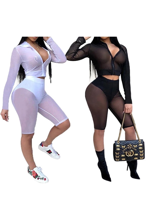 Women See Throug Mesh Fishnet Swimsuit Cover up Pants Bikini Bottom Cover up Shorts