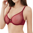 thumbnail image 1 of Women See-Through Lace Soft Transparent Everyday Bra, 1 of 7