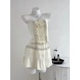 thumbnail image 1 of Women Sequin Decor Strapless Mini Dress with Ruffled Skirt, 1 of 7