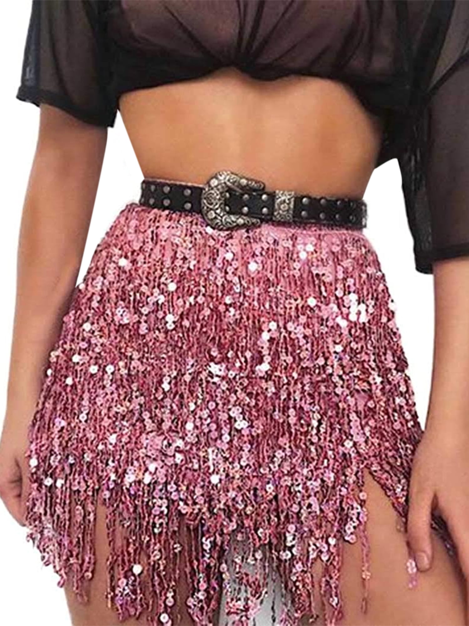 Sequin Belly Dance Skirt