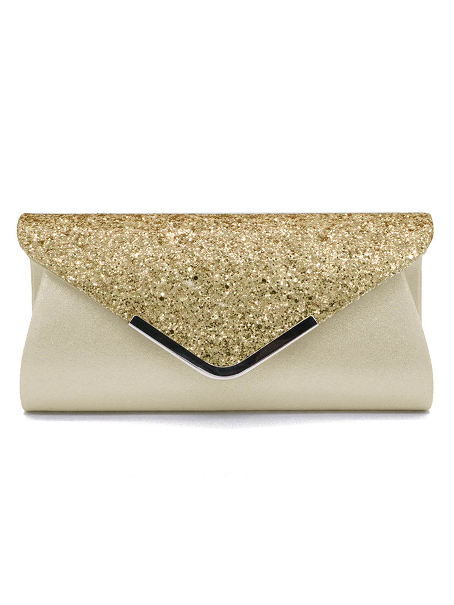 Gold Glitter Clutch Purse, from Beads by the Dozen