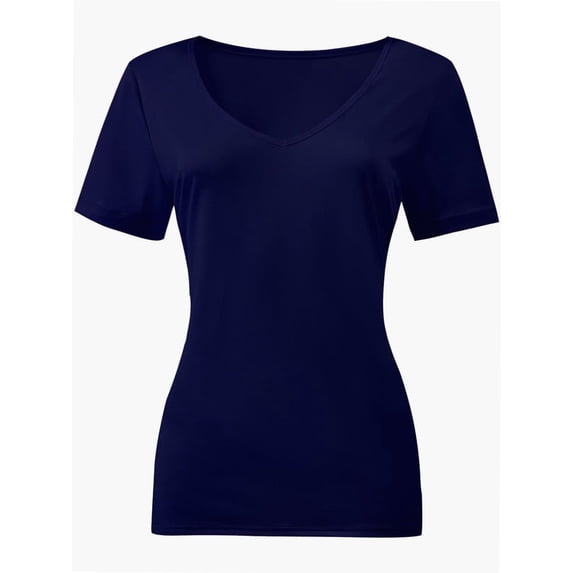 Women Sexy Deep V Neck Casual Tops