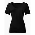 thumbnail image 1 of Women Sexy Deep V Neck Casual Tops, 1 of 5