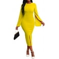 thumbnail image 1 of Women Sexy Dress Bodycon Work Dress Elegant Pencil Dress, 1 of 11