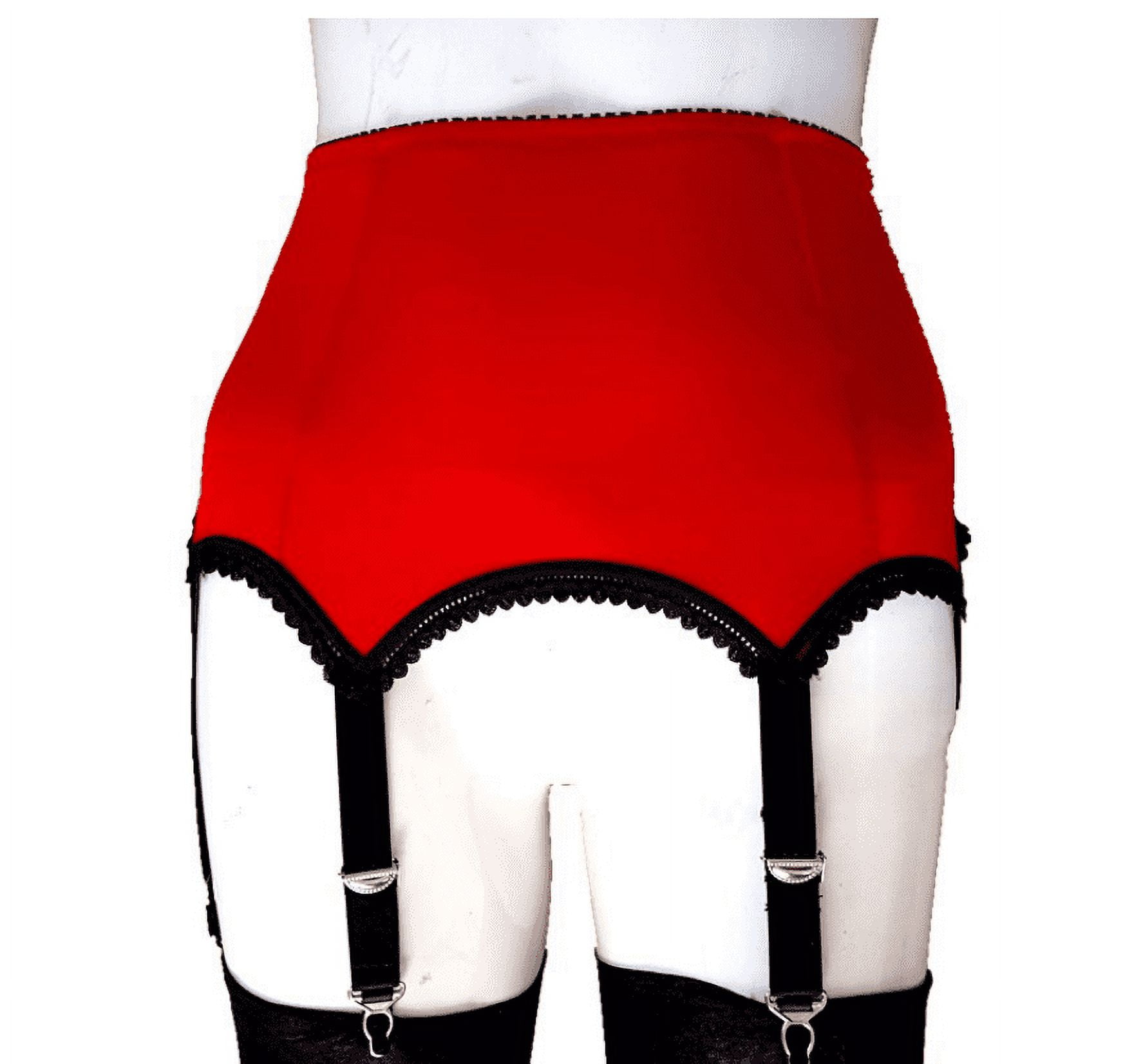 Women Sexy Garter Belt High Waist Suspender Belt, Night Club Elastic 6  Straps Clip Garters - Walmart.com