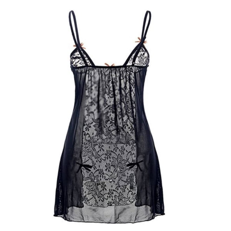 chinese dress ladies Silky Satin and Lace Babydoll Nightie