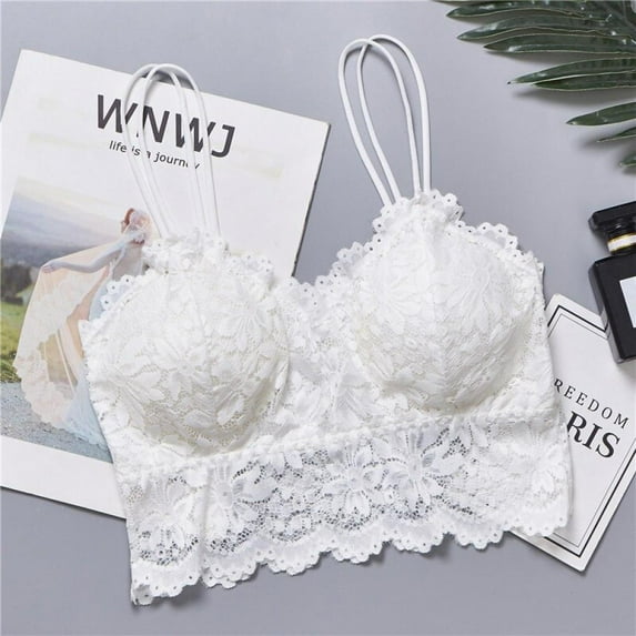 Women Sexy Lingerie Lace Floral Bralette Bra Tank Underwear Lace Bra Crop Tops Brassiere For Women